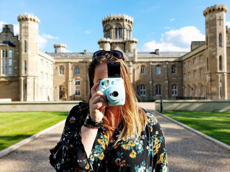 Polaroid at Studley Castle