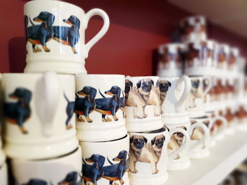Emma Bridgewater in Stoke-on-Trent. Just one of many places to visit in The Potteries at Stoke-on-Trent