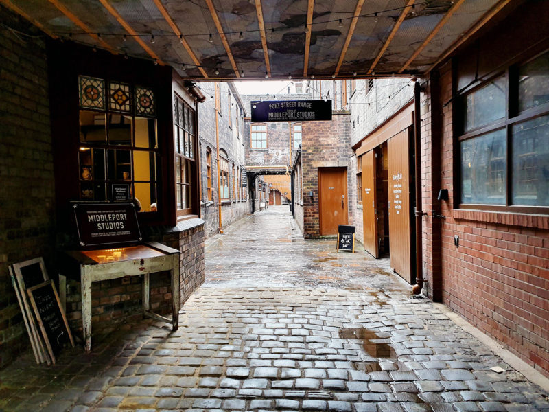 Middleport Pottery in Stoke-on-Trent. Just one of many places to visit in The Potteries in Stoke-on-Trent