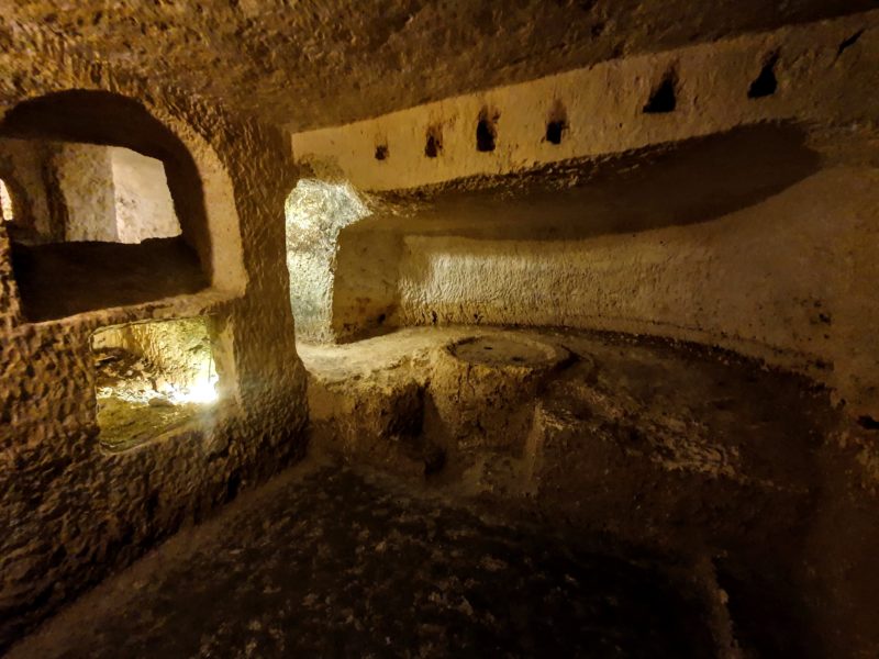 Punic and Roman catacombs in Rabat Malta. www.roamingrequired.com