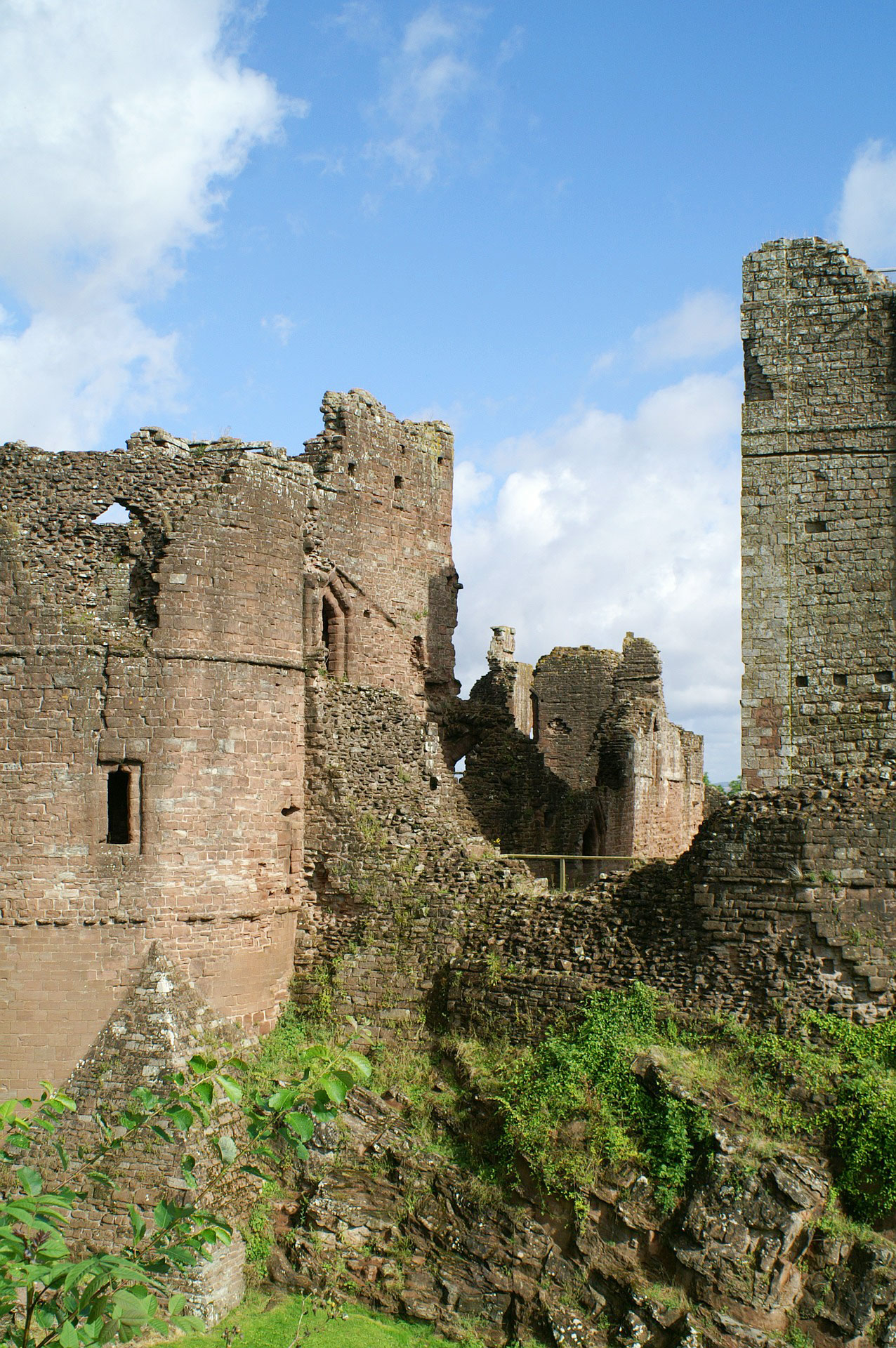 Goodrich Castle, one of the finest medieval castles in England