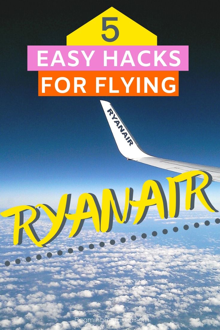 Pin it for later - Ryanair hacks