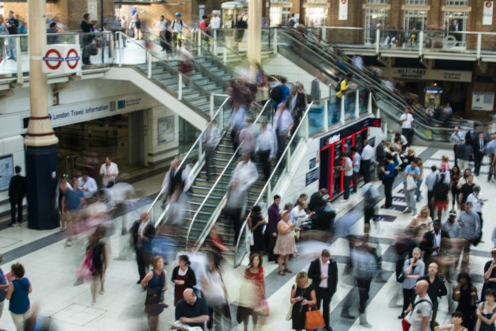 Liverpool Street station in London