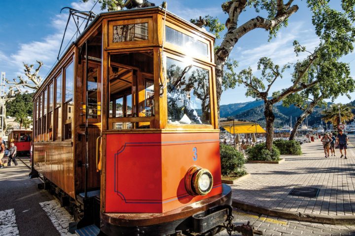 Soller Mallorca vintage tram