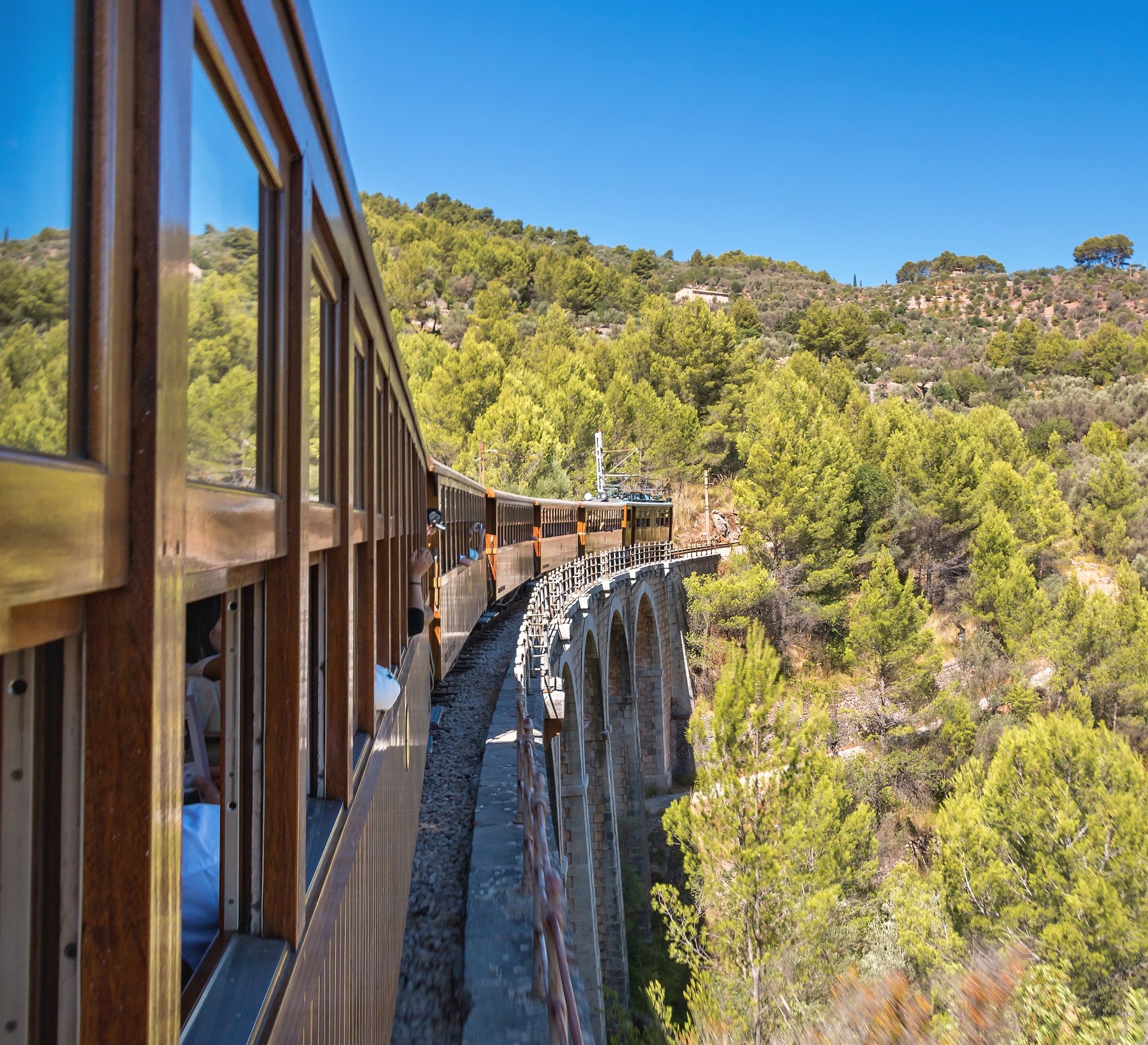 Soller train in Mallorca