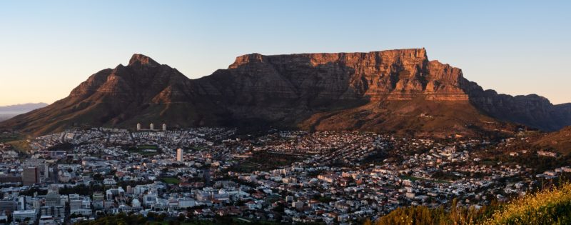 Table Mountain in Cape Town 