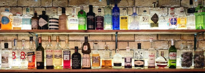 Bar at the Potted Pig, Cardiff