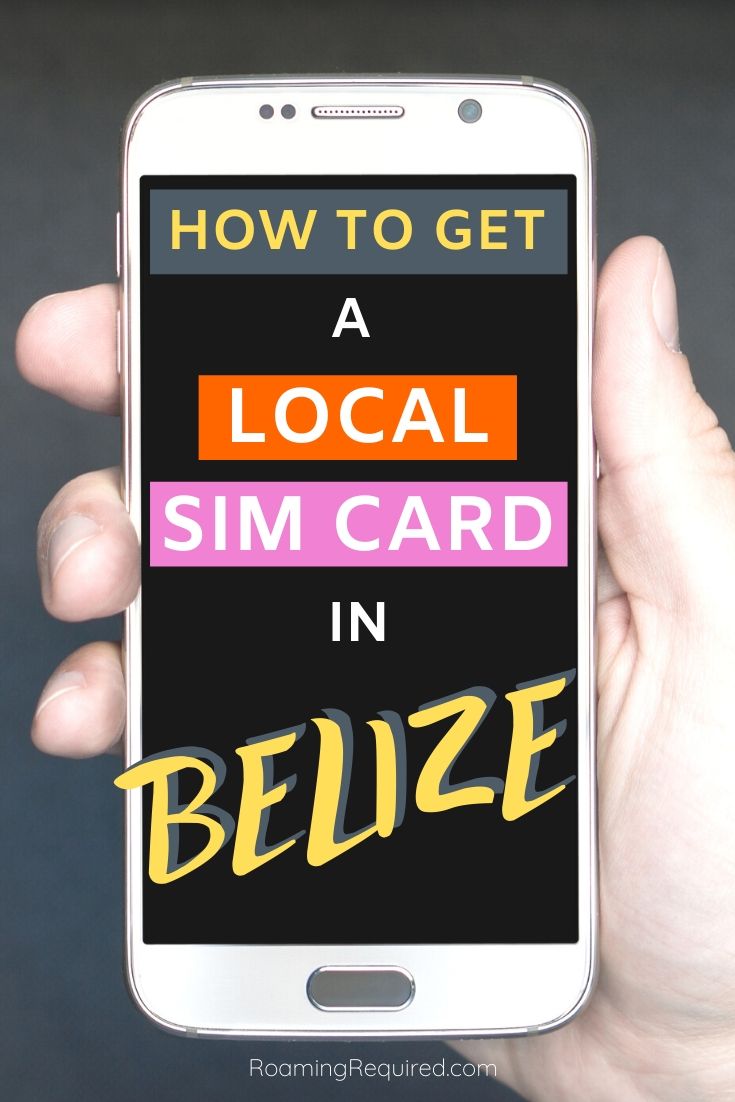 Buying a SIM card in Belize is simple and relatively inexpensive way for travellers to remain connected.