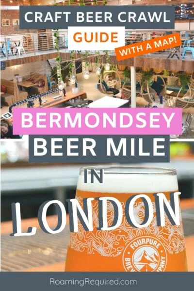 Bermondsey Beer Mile Pinterest Pin
