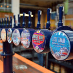 Taps at Fourpure on the Bermondsey Beer Mile