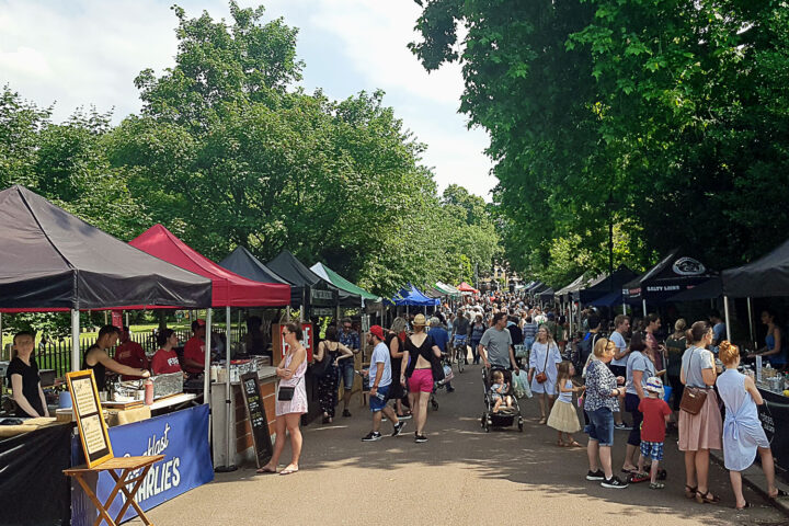 Farmers Market in Victoria Park