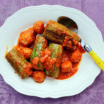 Zucchine ripiene di carne - stuffed courgette with meat