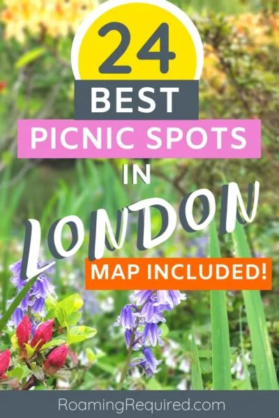 24 of the best picnic spots in London Pinterest Pin