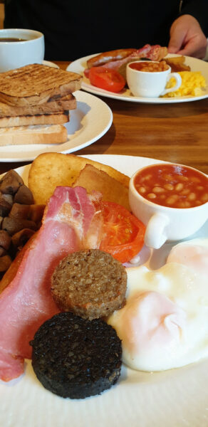 Ulster Fry at Ballygally Castle