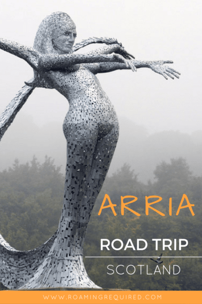 Arria statue in Scotland