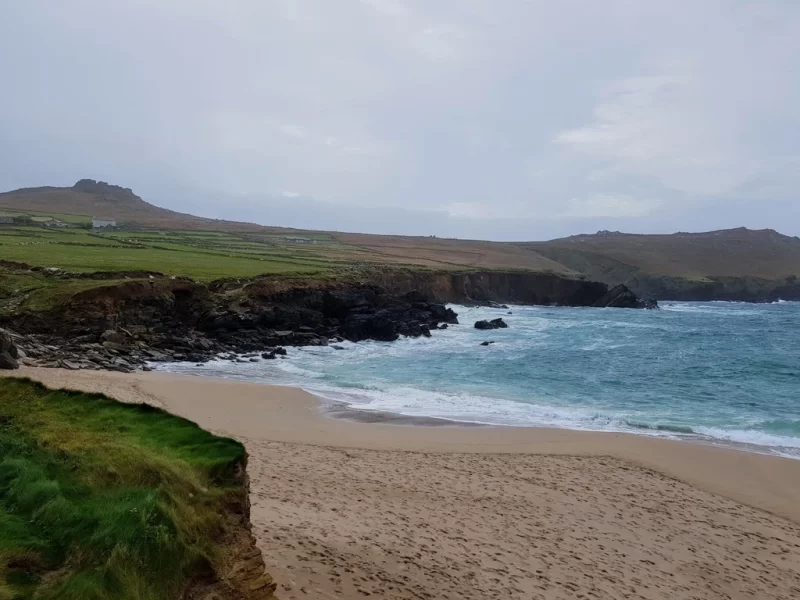 Coastline views with sandy beach. One of many reasons to visit the Dingle Peninsula