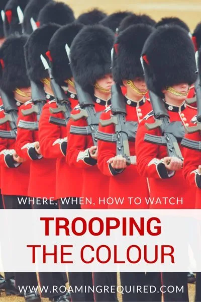 Trooping the Colour Pinterest Pin