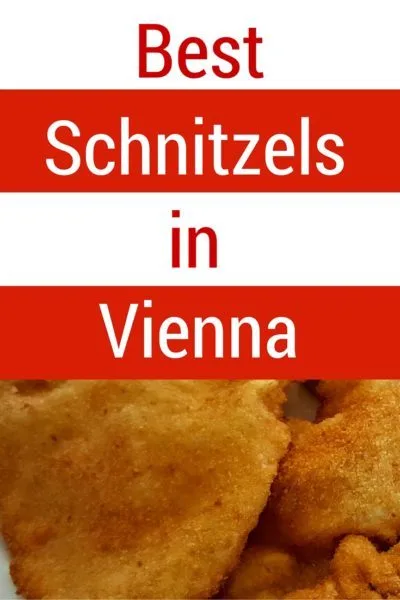 Best schnitzel in Vienna Pinterest Pin