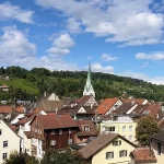 The town of Feldkirch in Vorarlberg, Austria