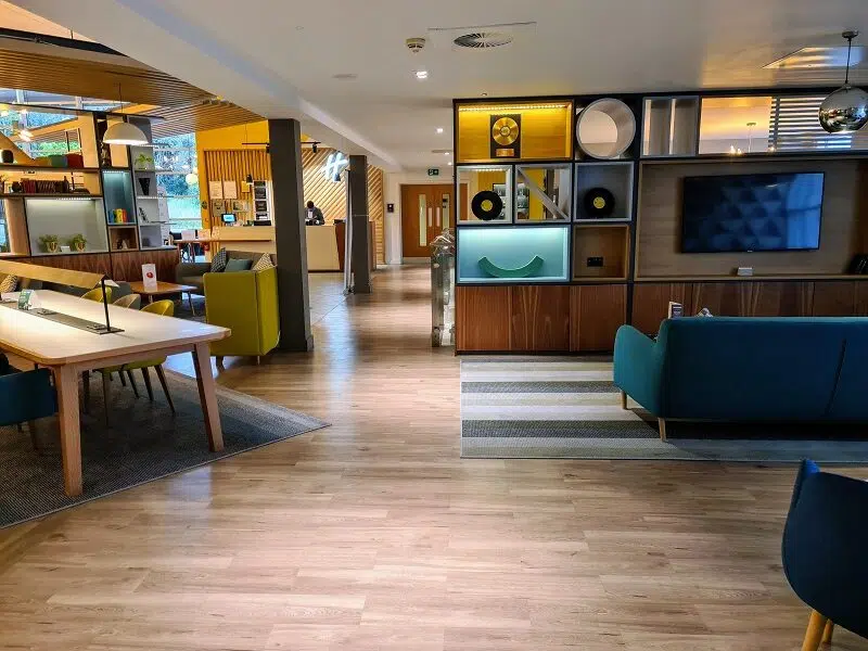 Lobby at Holiday Inn Winchester