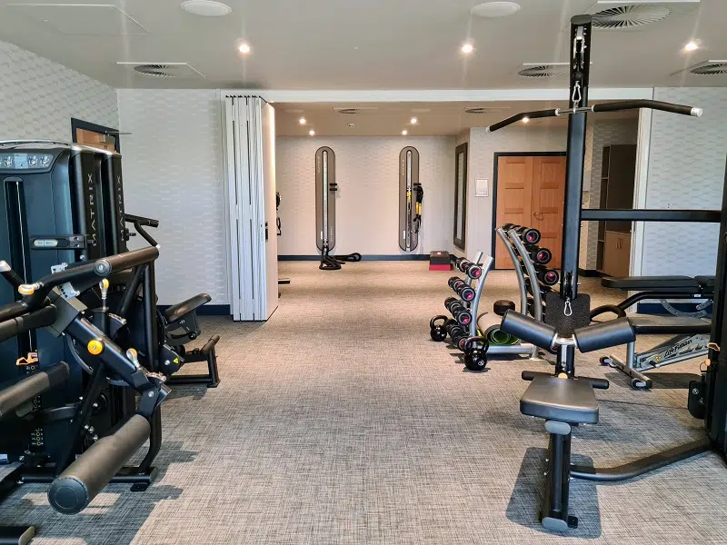 Another view of the gym at the Holiday Inn Winchester