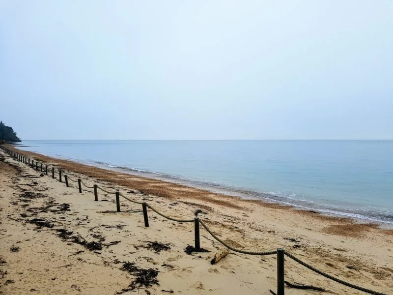 Private Beach at Osborne House on the Isle of Wight