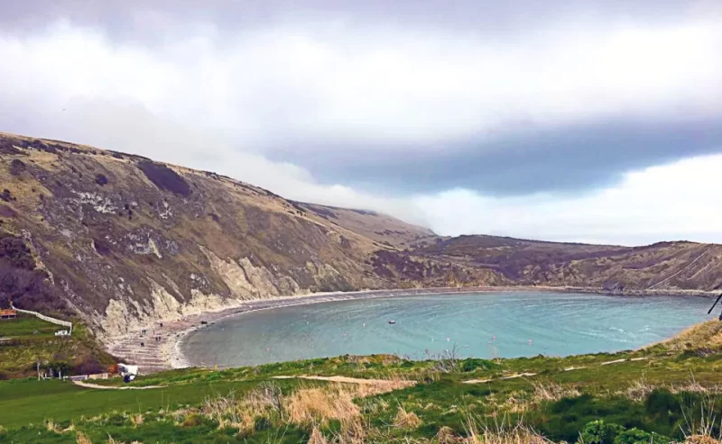 Lulworth Cove is a great day trip from London. One more fantastic place to visit to add to your day trip from London list