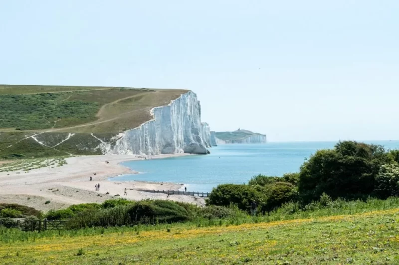 The white cliffs of Dover. One more fantastic place to visit to add to your day trips from London list