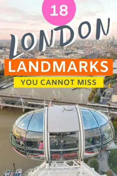 Iconic London Landmarks Pinterest Pin 