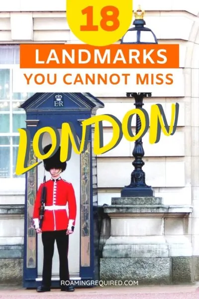 Iconic London Landmarks Pinterest Pin 