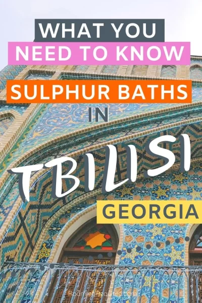 Pinterest - Roaming Required - Sulphur Baths in Tbilisi