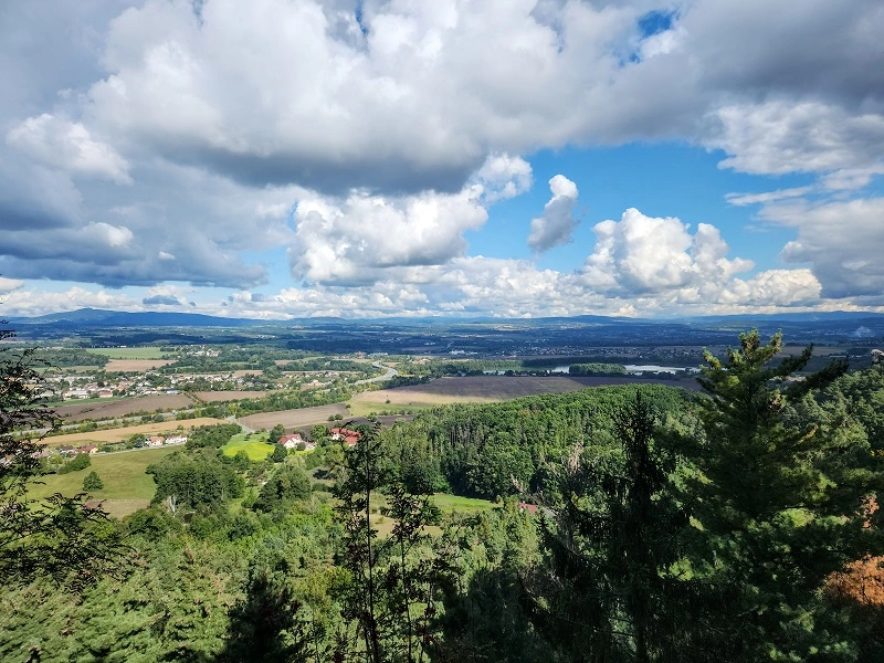 The view of Liberec from above