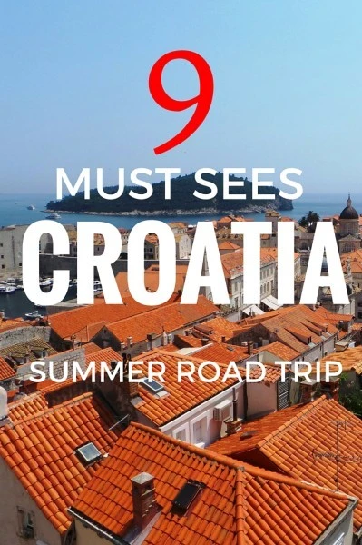 Croatia summer road trip - Pinterest