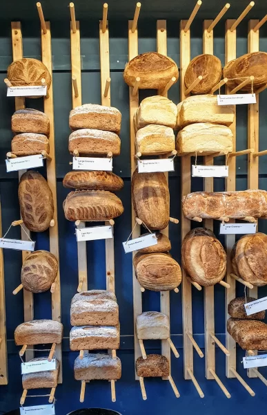 Artisan bakers at Norwich market