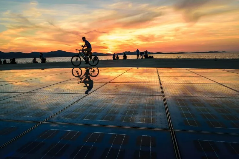 See the Sun Salutation in Zadar on your summer road trip 