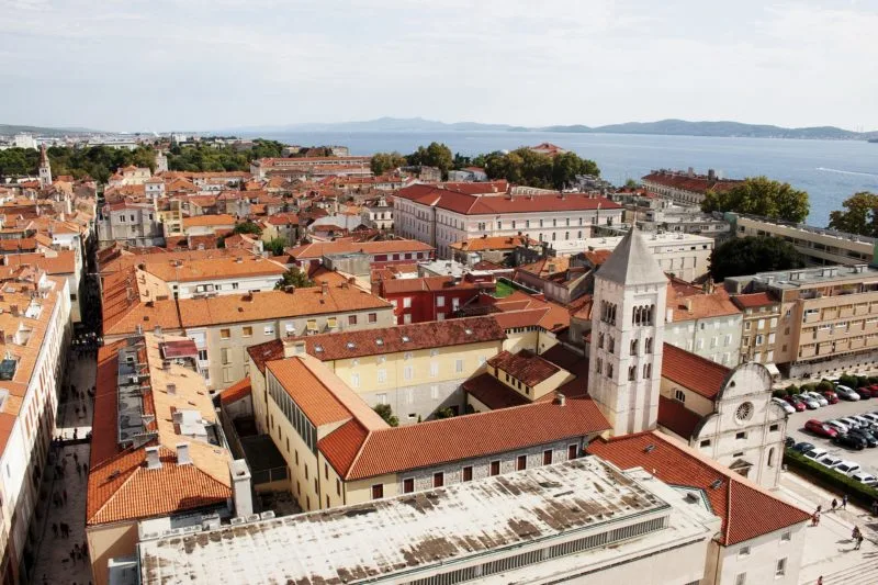 City views of Zadar in Croatia