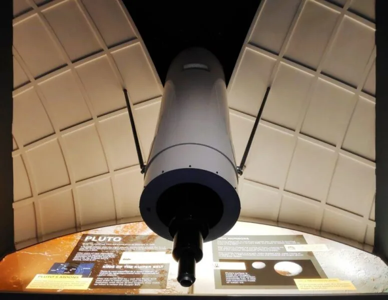 Telescope at the Space Centre in Leicester