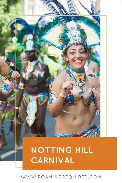 Notting Hill Carnival Pinterest Pin