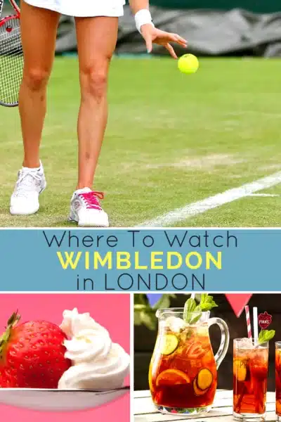 Roaming Required. Where to watch Wimbledon in London Pinterest Pin
