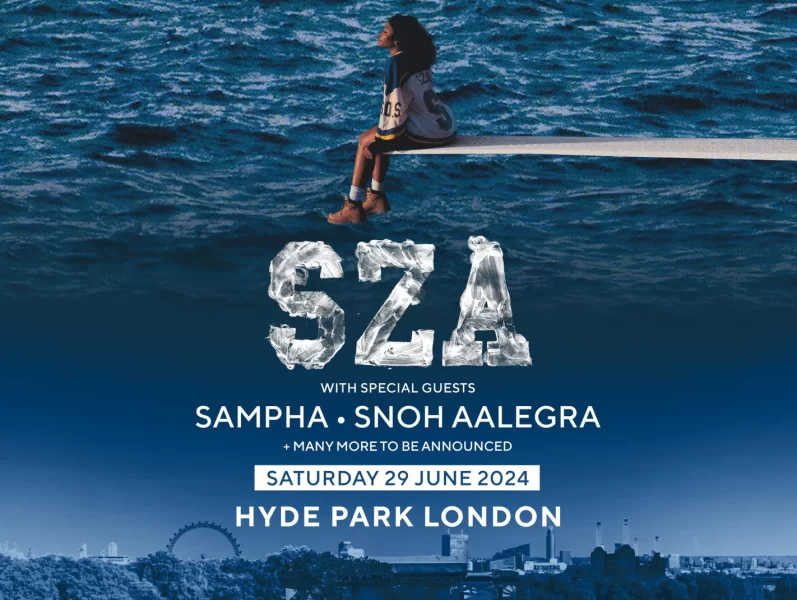SZA banner image from BST Hyde Park 2024