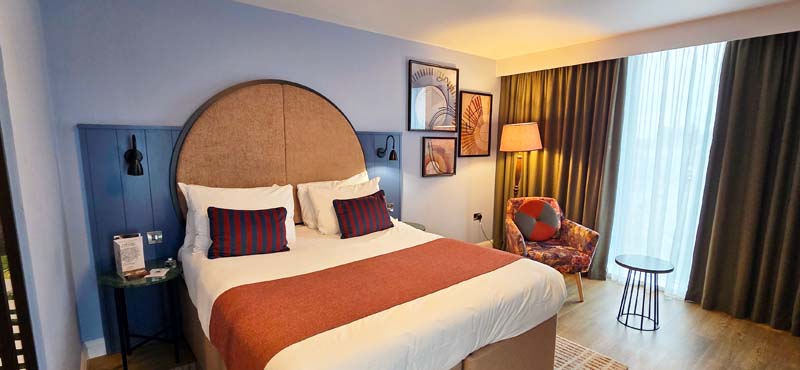 Premium bedroom at Hotel Indigo Coventry